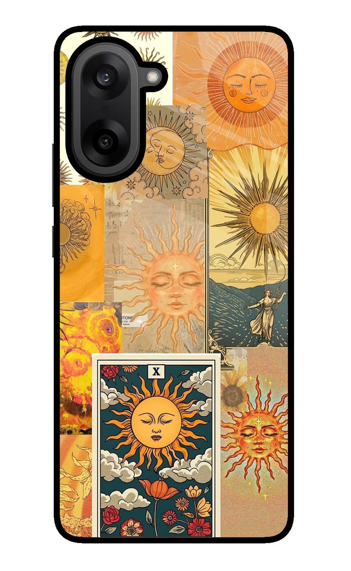 Sun OnePlus Nord CE5 Glass Case Back Cover by Casekaro