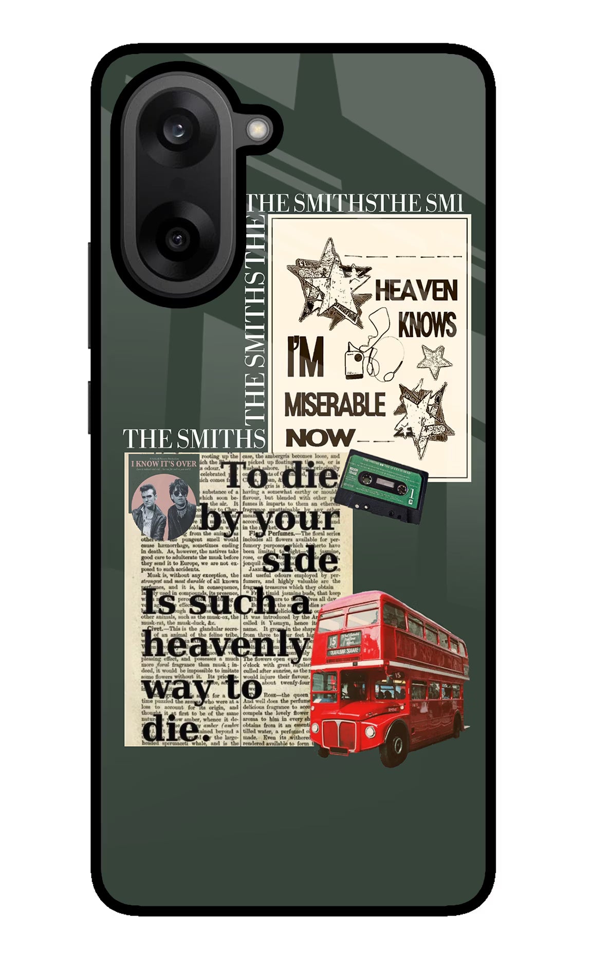 The Smiths OnePlus Nord CE5 Glass Case Back Cover by Casekaro