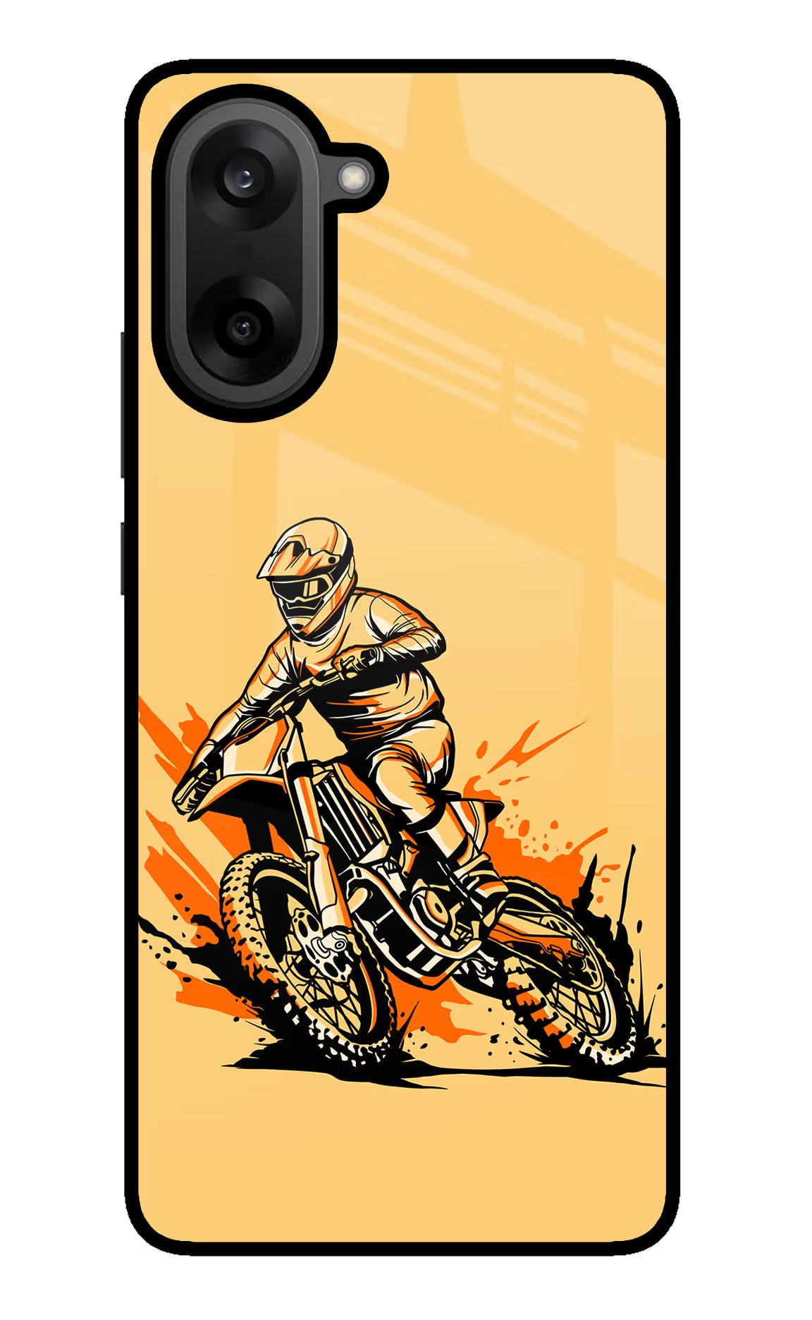 Off-Road Fury OnePlus Nord CE5 Glass Case Back Cover by Casekaro
