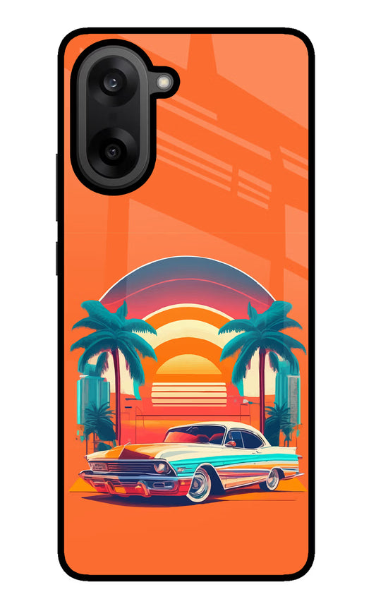 Palm Drive 80s OnePlus Nord CE5 Glass Case