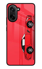 Red Velocity OnePlus Nord CE5 Glass Case