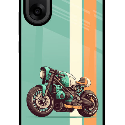 Striped Moto Drift OnePlus Nord CE5 Glass Case
