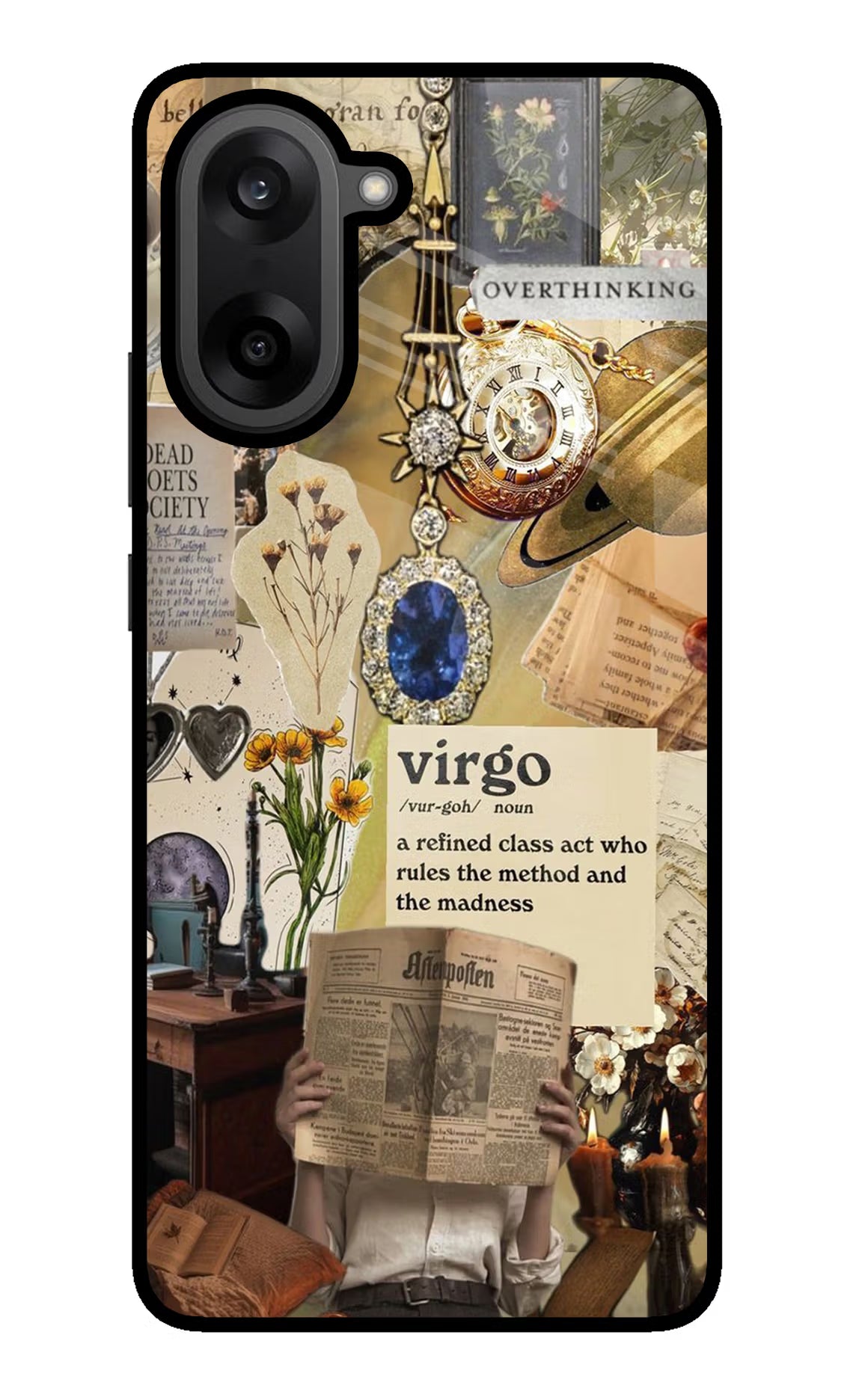 Virgo Zodiac OnePlus Nord CE5 Glass Case
