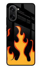 Fired Up – Black OnePlus Nord CE5 Glass Case