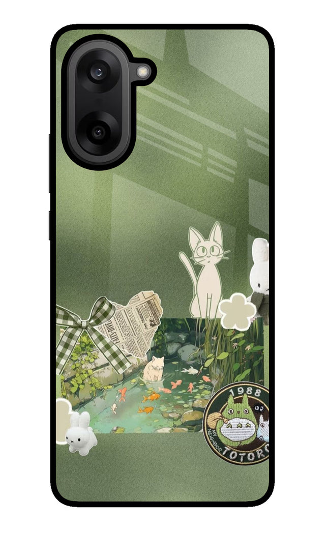 Aesthetic anime OnePlus Nord CE5 Glass Case