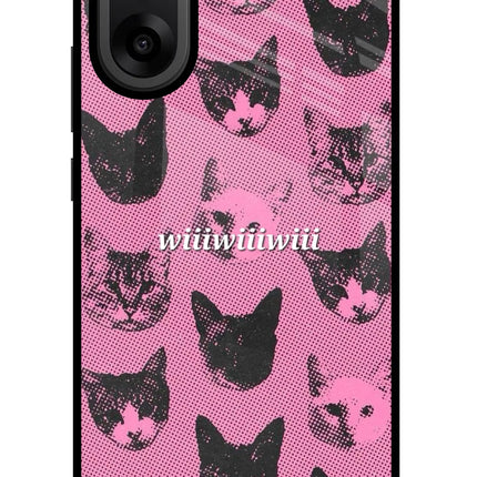 Pink Cats OnePlus Nord CE5 Glass Case