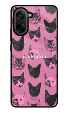 Pink Cats OnePlus Nord CE5 Glass Case