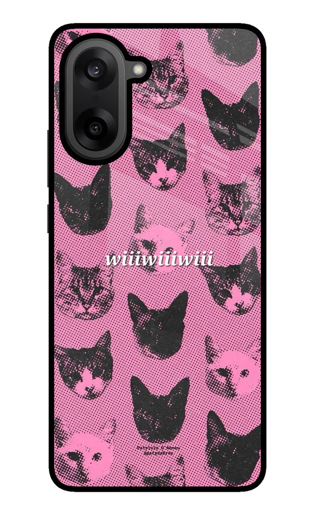 Pink Cats OnePlus Nord CE5 Glass Case