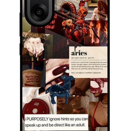 Zodiac Aries OnePlus Nord CE5 Glass Case