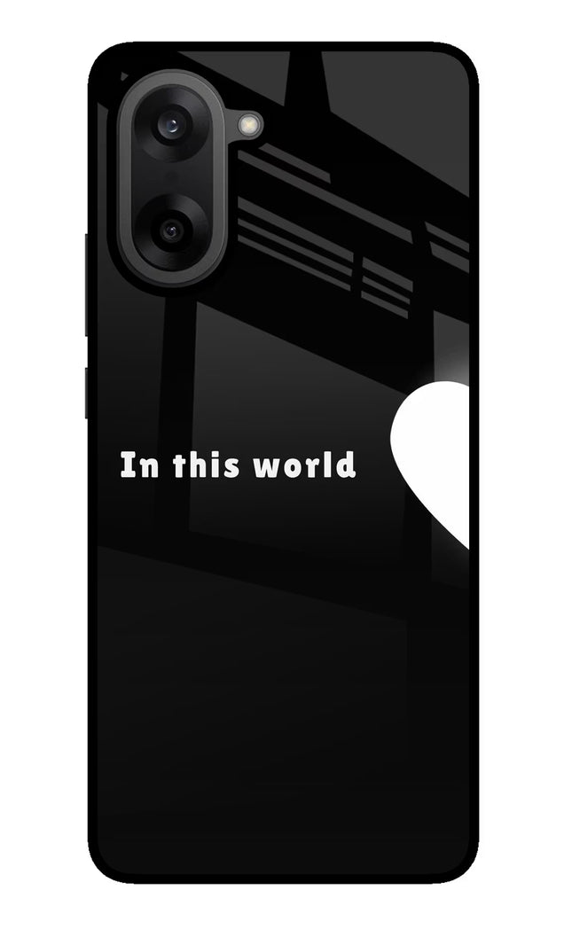 This World OnePlus Nord CE5 Glass Case
