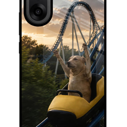 Rollercoaster Dog OnePlus Nord CE5 Glass Case