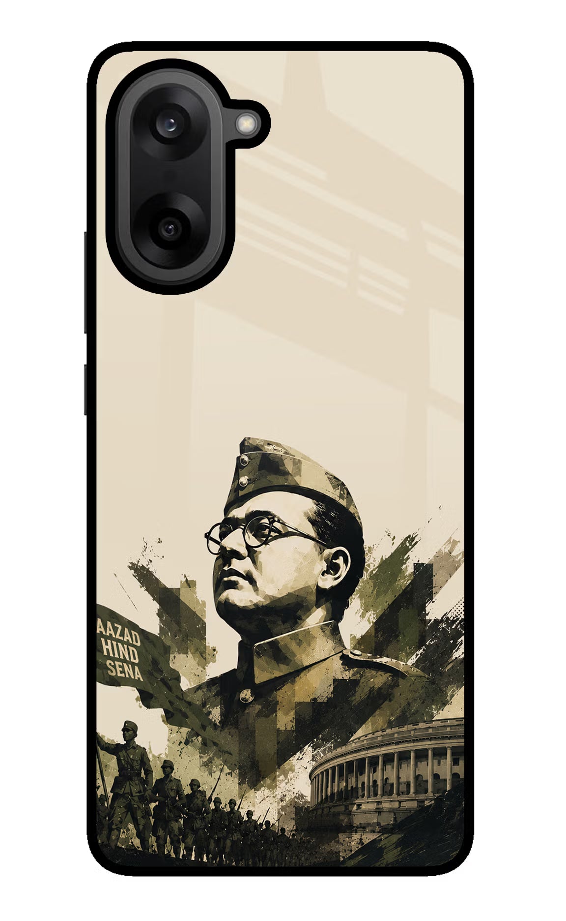 Netaji Rising OnePlus Nord CE5 Glass Case