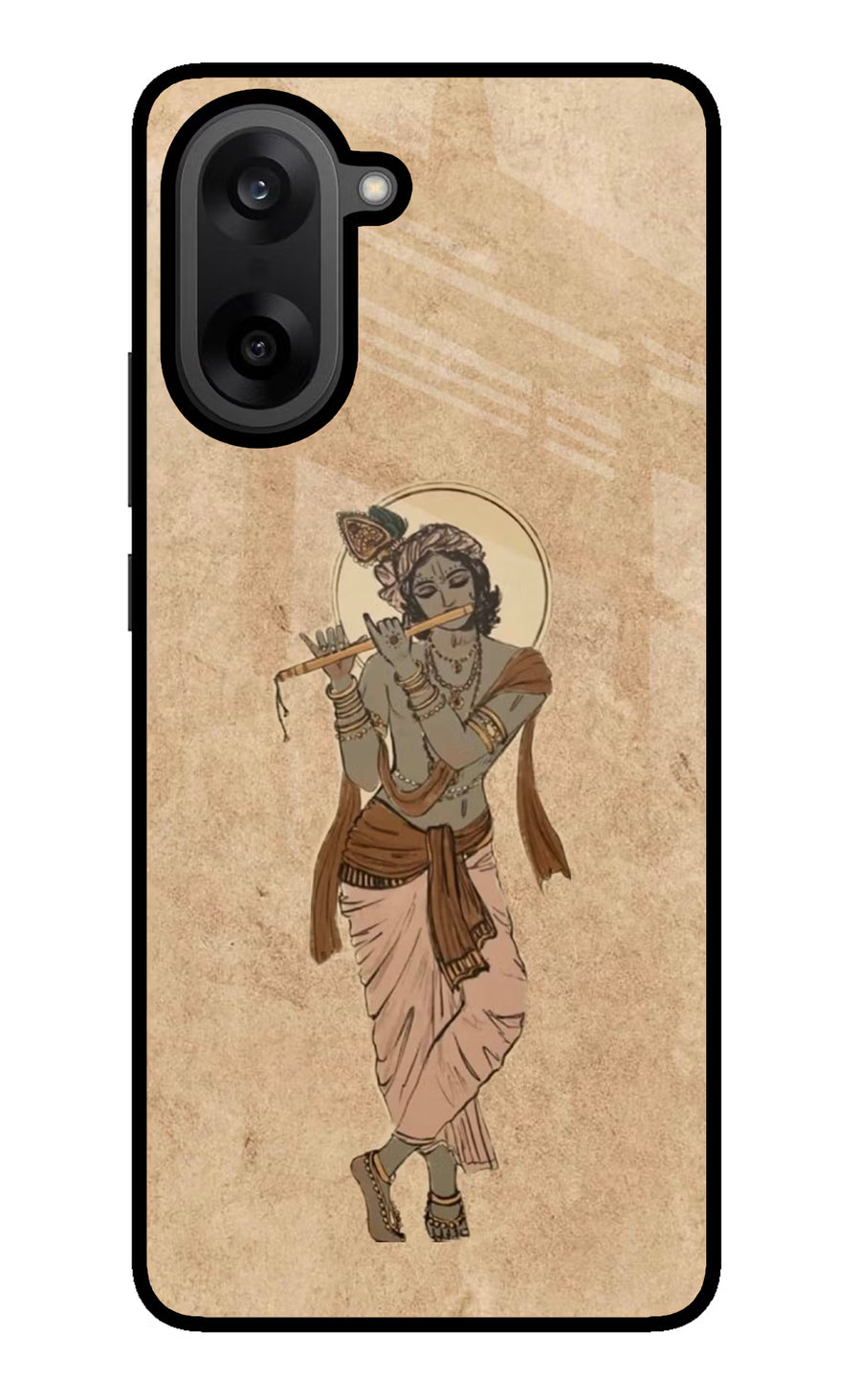 Krishna OnePlus Nord CE5 Back Cover, Glass case