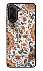 White Mayura OnePlus Nord CE5 Glass Case