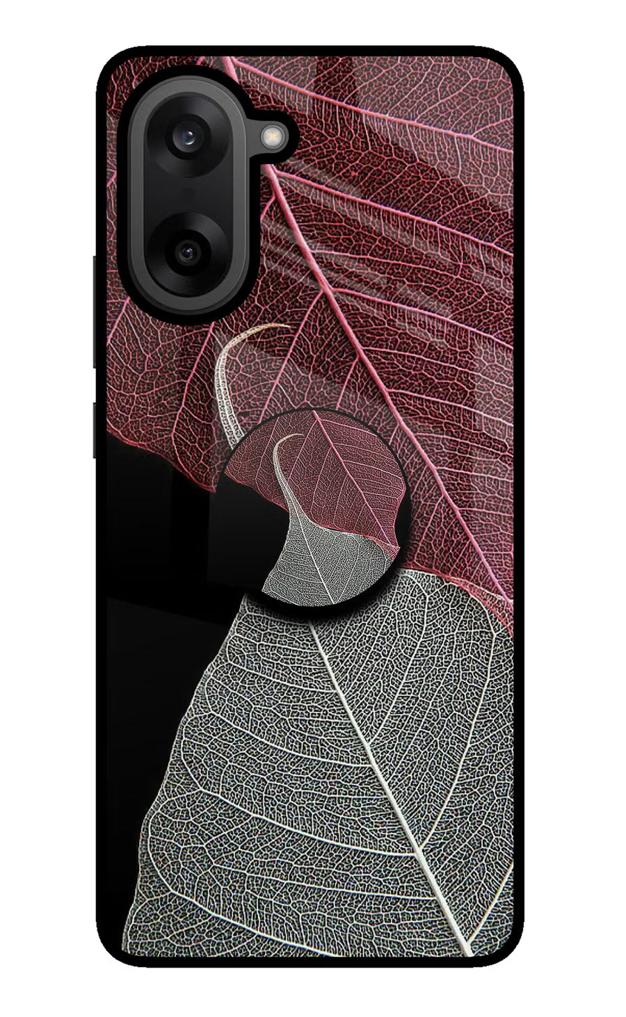 Leaf Pattern OnePlus Nord CE5 Pop Case, Metal case