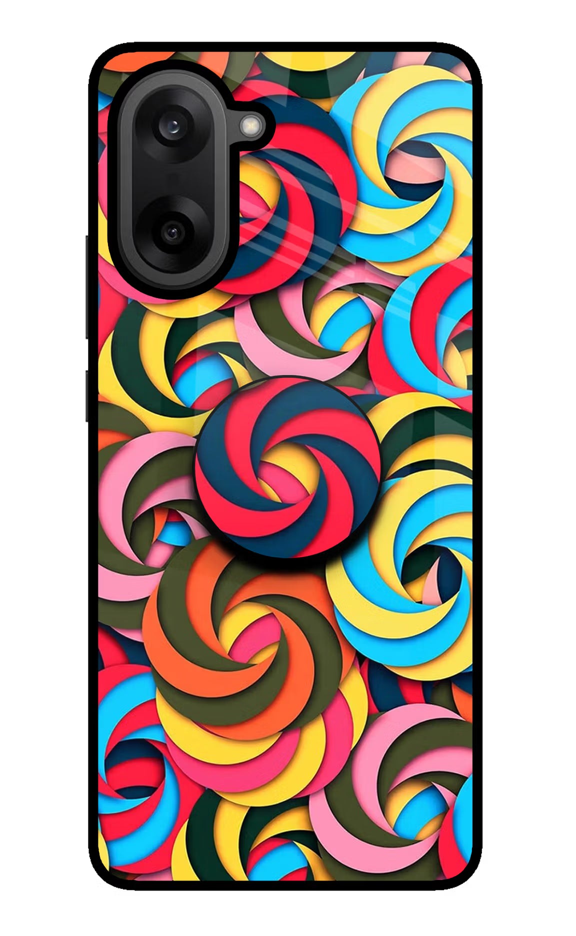 Spiral Pattern OnePlus Nord CE5 Pop Case by Casekaro
