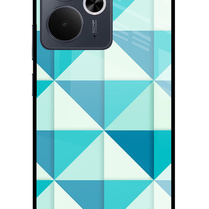 Abstract Realme 14T 5G Glass Case Back Cover by Casekaro