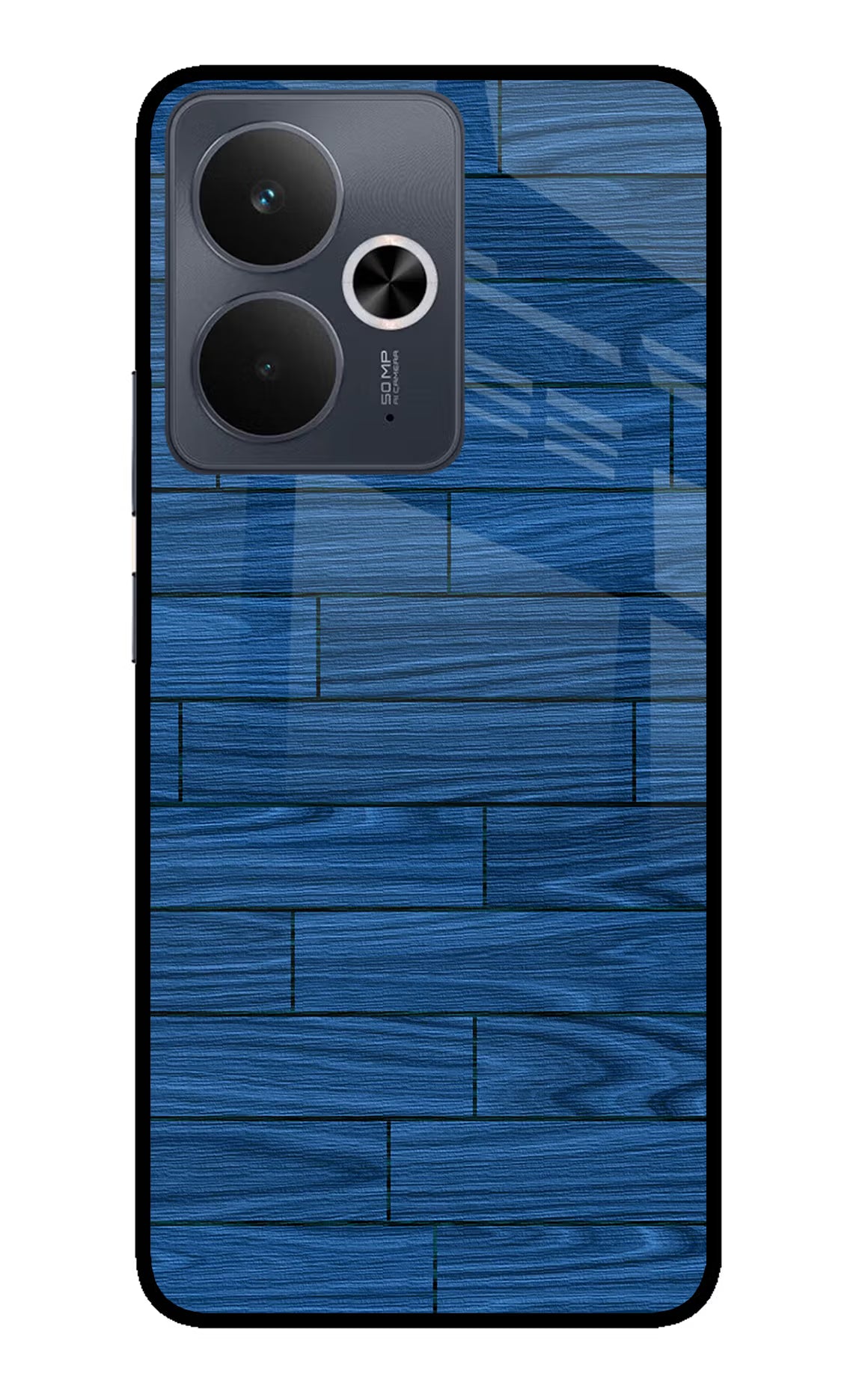 Wooden Texture Realme 14T 5G Glass Case