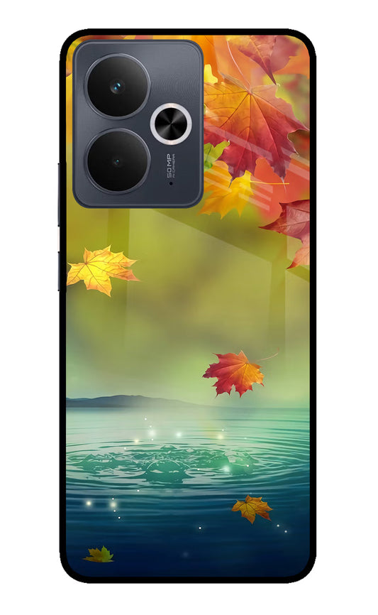Flowers Realme 14T 5G Glass Case