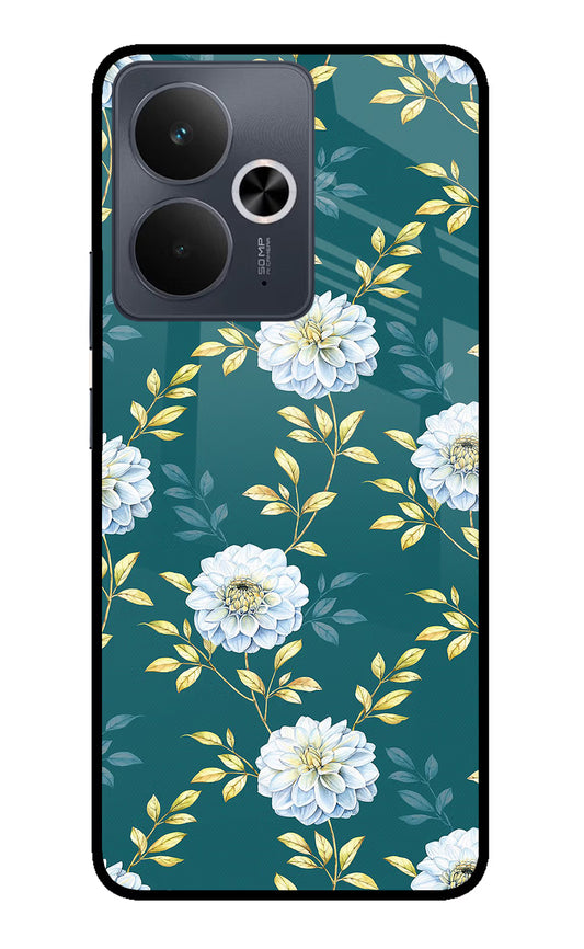 Flowers Realme 14T 5G Glass Case