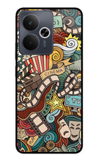 Cinema Abstract Realme 14T 5G Glass Case