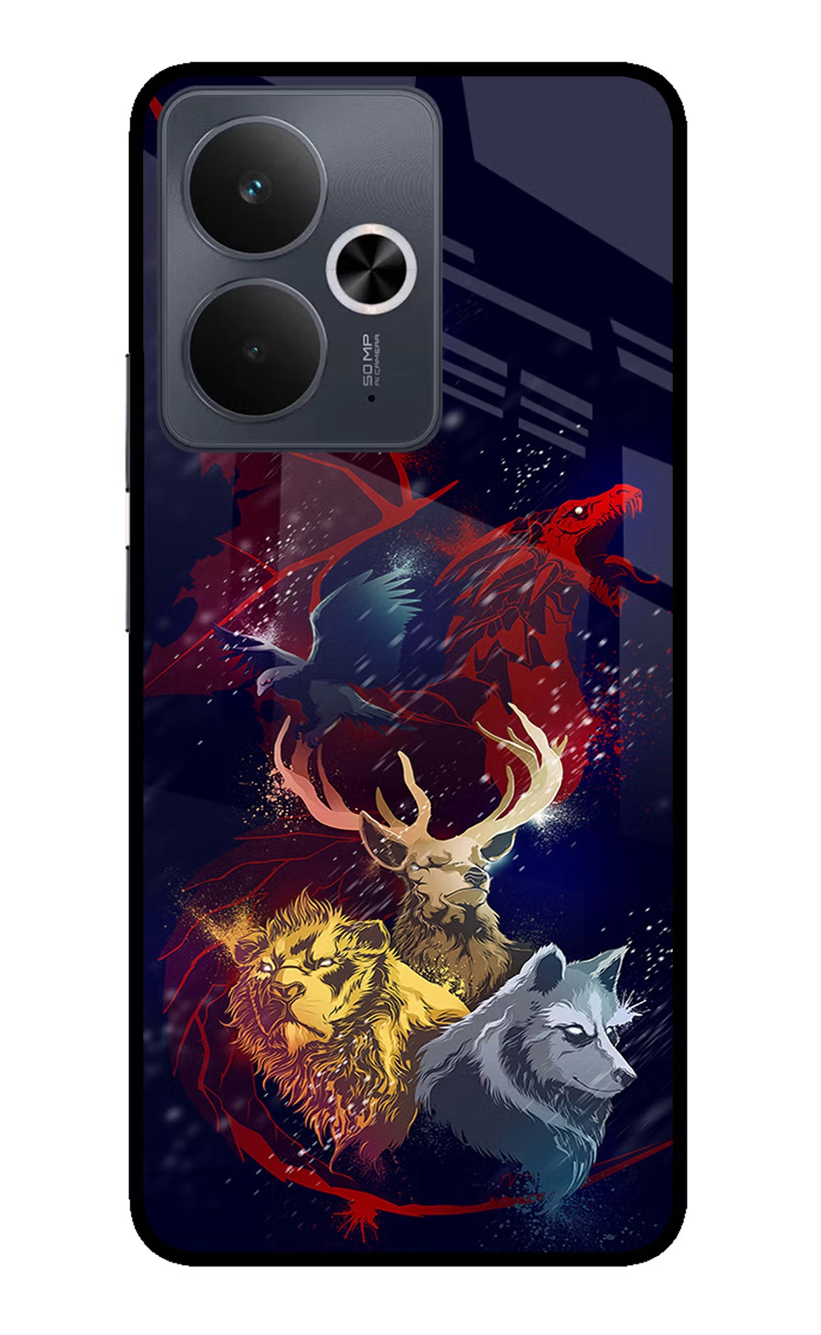 Game Of Thrones Realme 14T 5G Glass Case