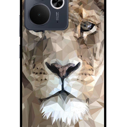 Lion Art Realme 14T 5G Glass Case