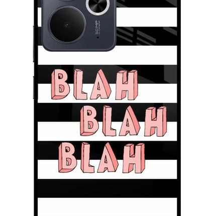 Blah Blah Blah Realme 14T 5G Glass Case