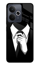 Black Tie Realme 14T 5G Glass Case