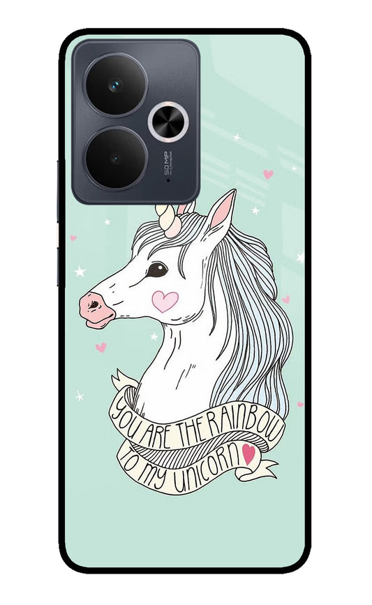 Unicorn Wallpaper Realme 14T 5G Glass Case