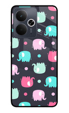 Elephants Realme 14T 5G Glass Case