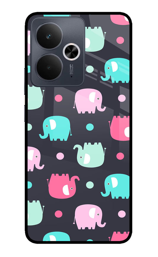 Elephants Realme 14T 5G Glass Case