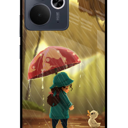 Rainy Day Realme 14T 5G Glass Case