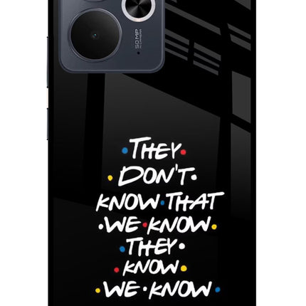 FRIENDS Dialogue Realme 14T 5G Glass Case