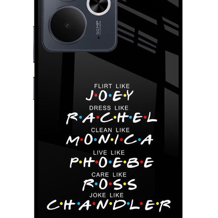 FRIENDS Character Realme 14T 5G Glass Case
