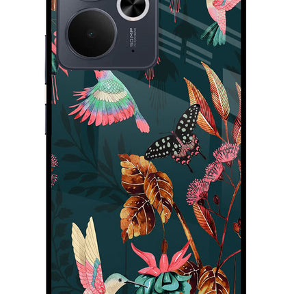 Birds Realme 14T 5G Glass Case