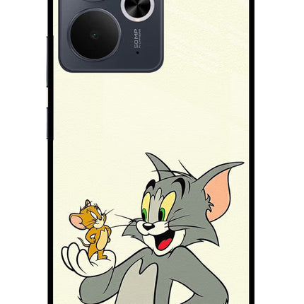 Tom & Jerry Realme 14T 5G Glass Case