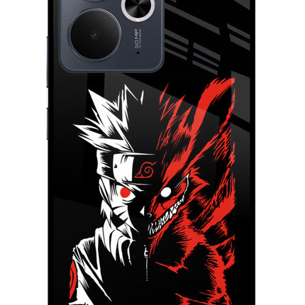 Naruto Two Face Realme 14T 5G Glass Case