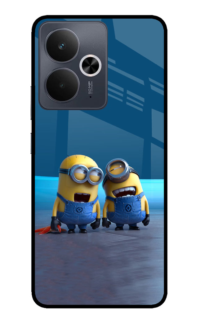 Minion Laughing Realme 14T 5G Glass Case
