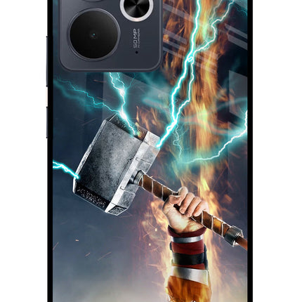 Thor Hammer Mjolnir Realme 14T 5G Glass Case