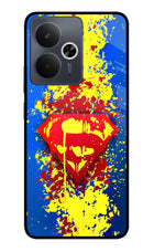 Superman logo Realme 14T 5G Glass Case