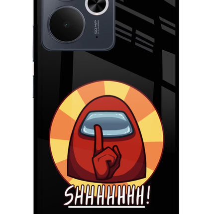 Among Us Shhh! Realme 14T 5G Glass Case