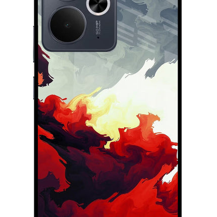 Fire Cloud Realme 14T 5G Glass Case