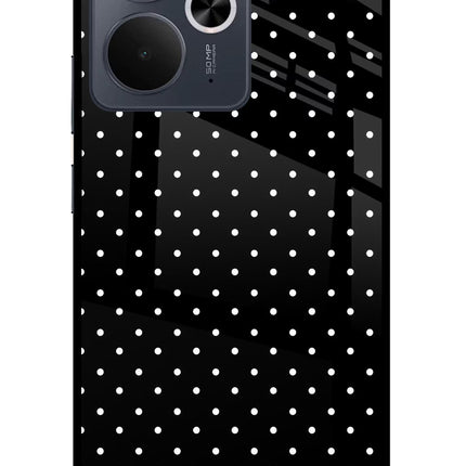 White Dots Realme 14T 5G Glass Case