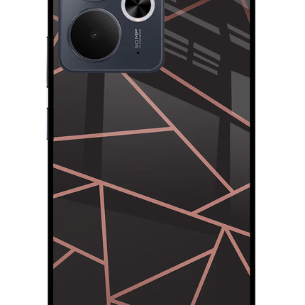 Geometric Pattern Realme 14T 5G Glass Case