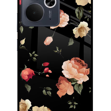 Flowers Realme 14T 5G Glass Case
