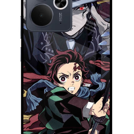 Demon Slayer Realme 14T 5G Glass Case