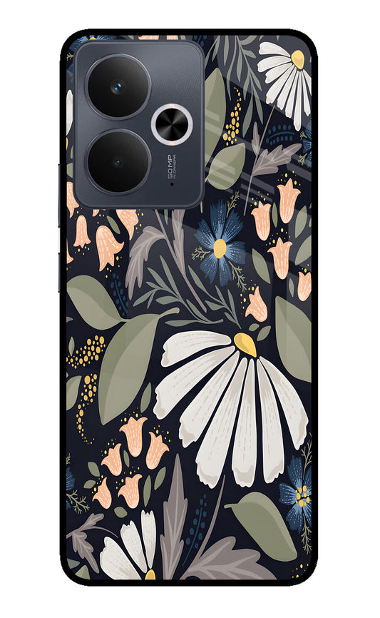 Flowers Art Realme 14T 5G Glass Case