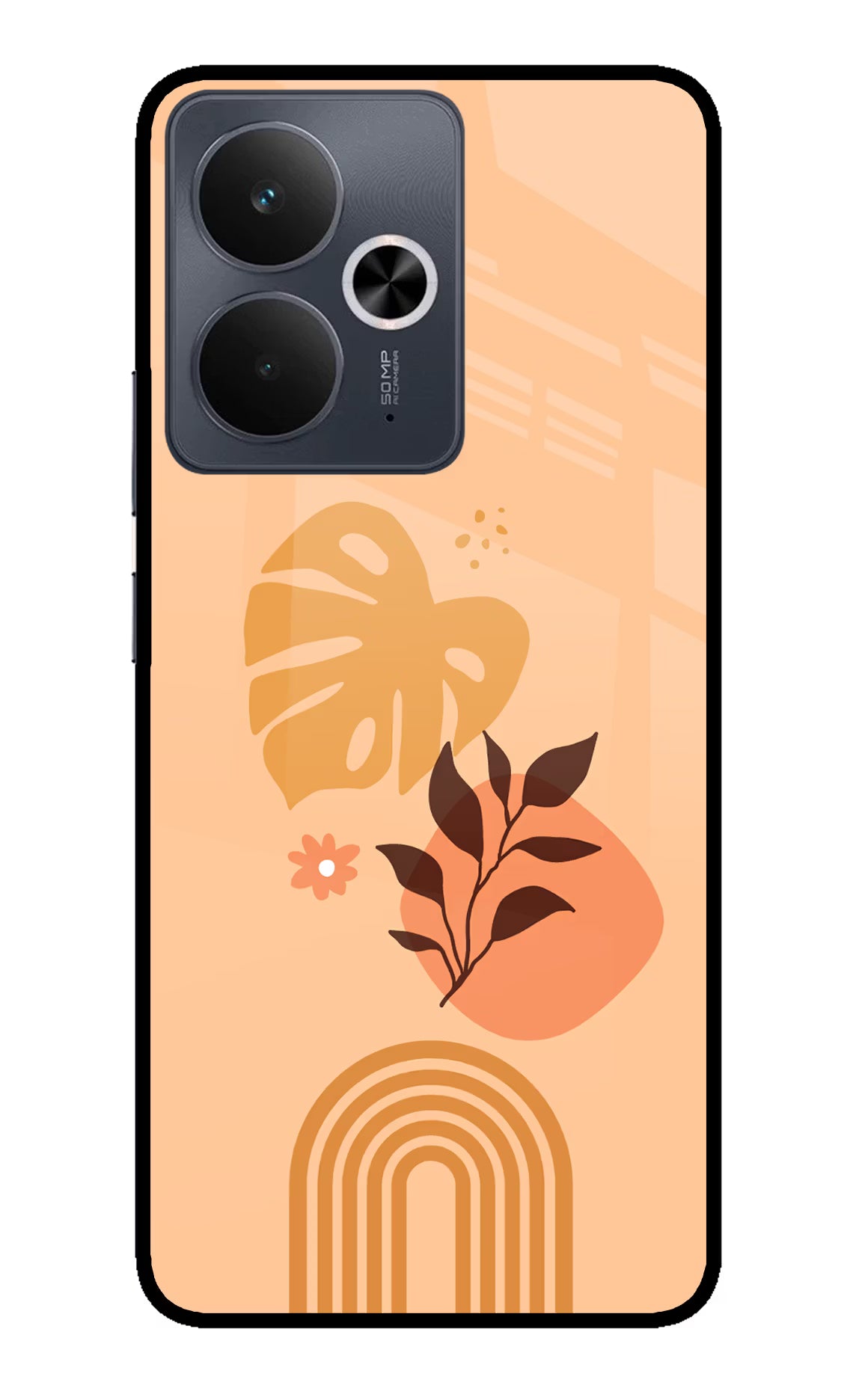 Bohemian Art Realme 14T 5G Glass Case