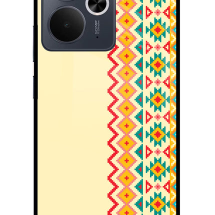 Ethnic Seamless Realme 14T 5G Glass Case
